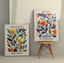 Wallity Conjunto de 2 Cuadros Decorativos sobre Lienzo 50 x 70 cm